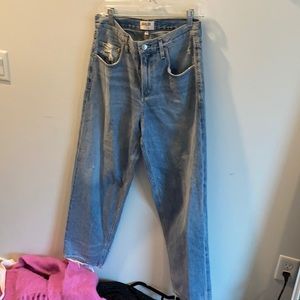 AGOLDE wide leg jeans